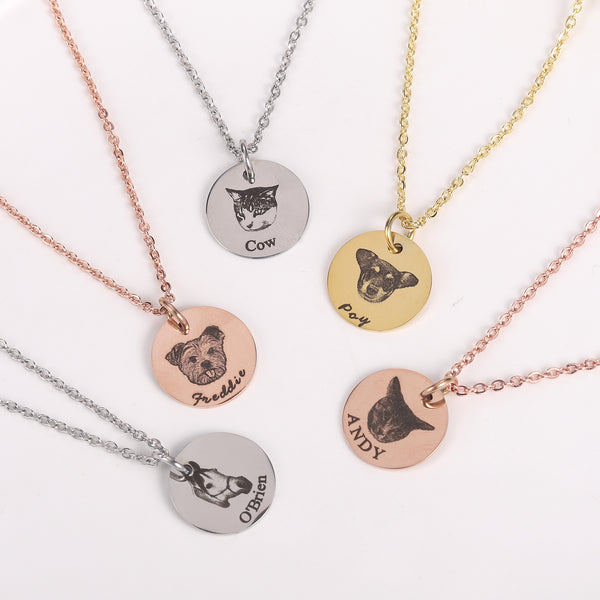 Customized pet necklace